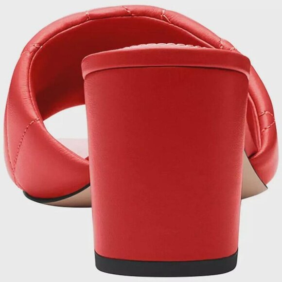 Women’s Holly Block-Heel Leather Square-Toe Sandals - Picture 3 of 6